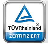 Information security TÜV Rheinland certified